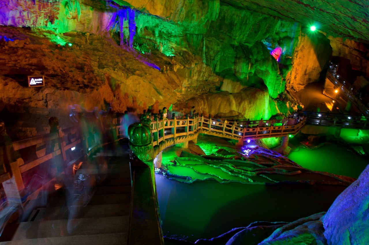 Jiuxiang Caves in Kunming