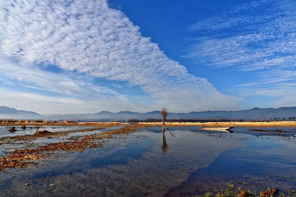 Jianhu(Sworld) Lake in Jianchuan,Dali