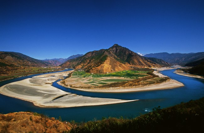 First Bend of the Yangtze River in Lijiang