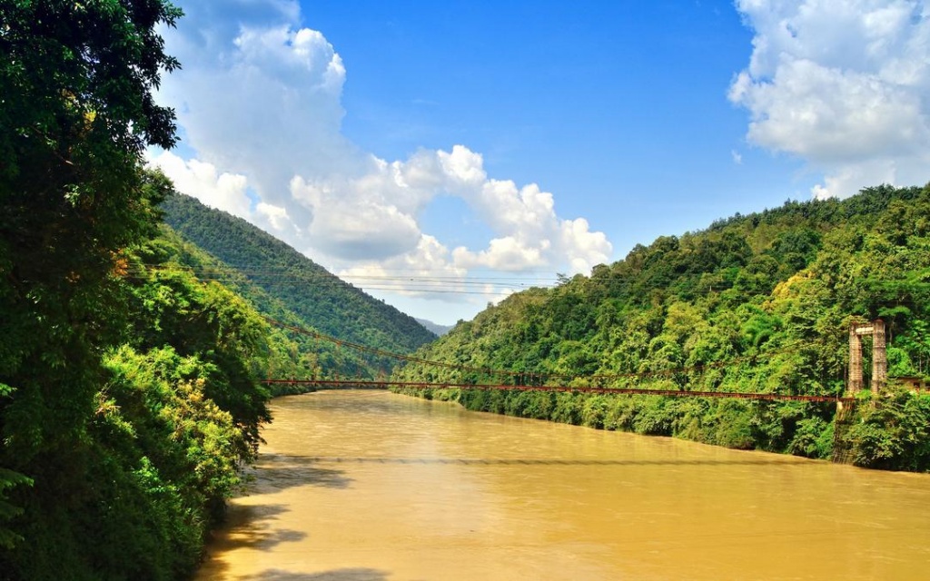 Ruili River in Dehong