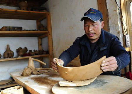 Nixi Pottery Village in Shangri-la