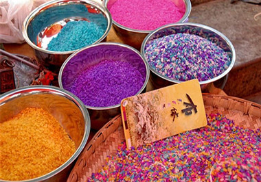 Zhuangs five-color glutinous rice