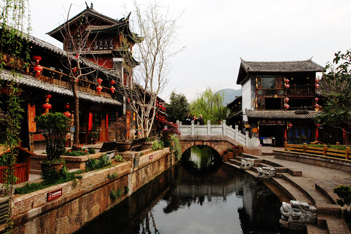 Square Market in Lijiang Old Town