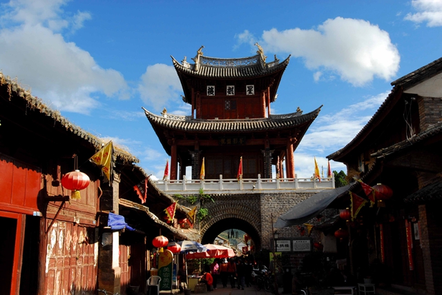 Xinggong Tower in Weishan Old Town