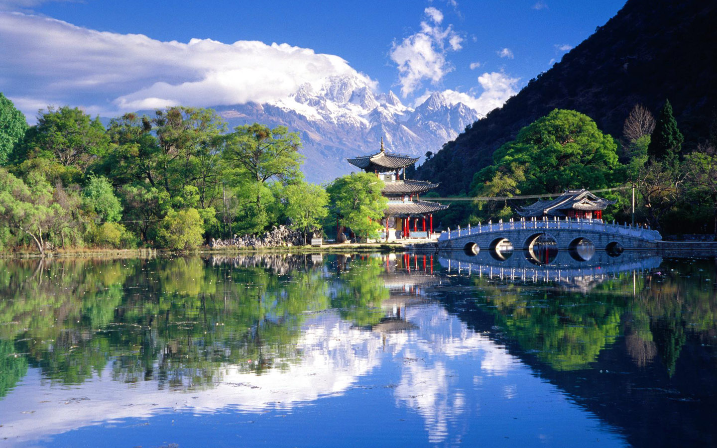 Black Dragon Pool in Lijiang