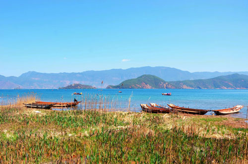 Lugu Lake: A blue diamond on a plateau