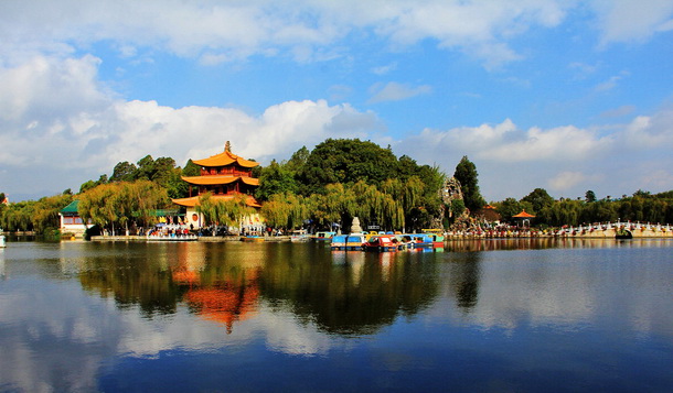 Daguan Pavilion Park in Kunming