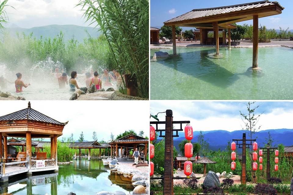 Dali Geothermal Paradise in Jiuqitai Hot Spring,Eryuan County