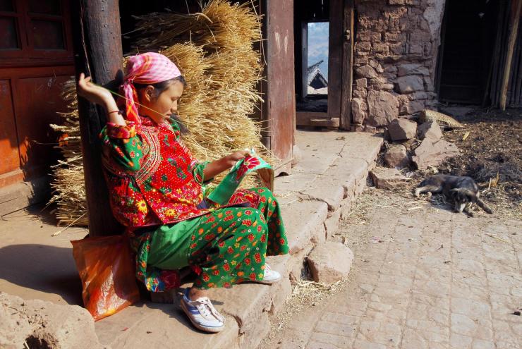 Zhuomulang Yi ethnic village of Weishan County,Dali