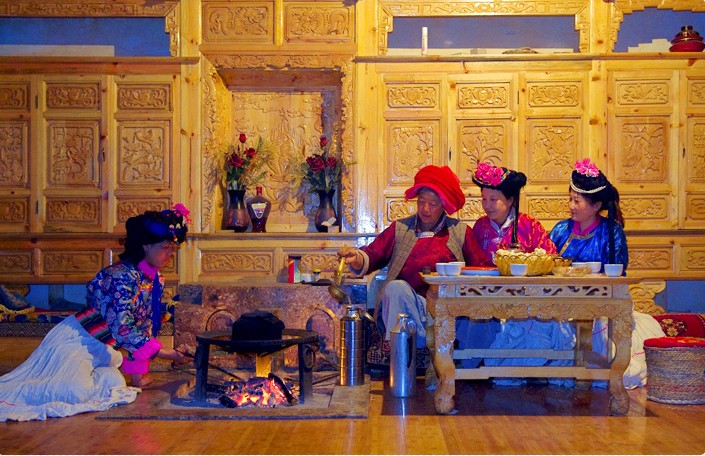 Luoshui Mosuo Ethnic Village in Lijiang