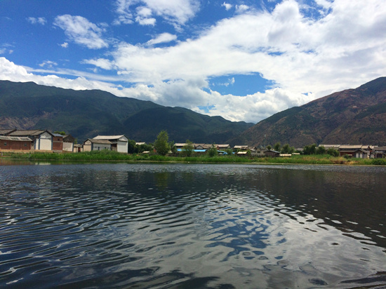 Dali Xihu Lake of Eryuan County