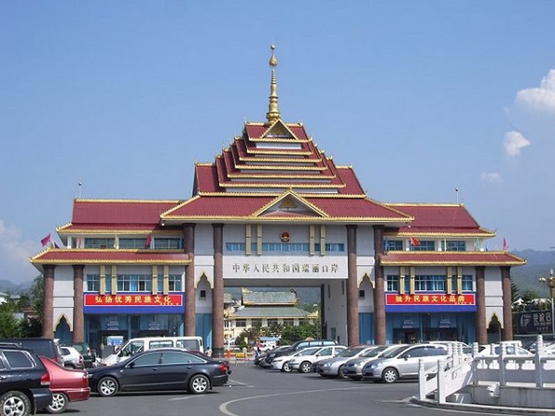 Jiegao Port in Ruili