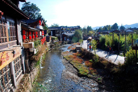 Shuhe Old Town in Lijiang