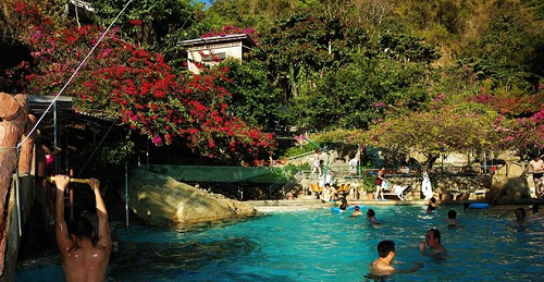 Yashadi Hot Spring in Gejiu City