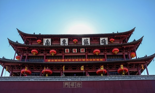 Chaoyang Gate Tower in Jianshui 