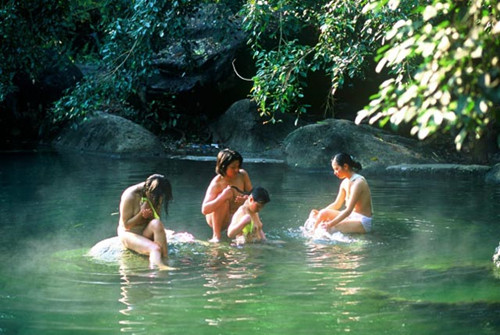 Mengla Hotspring in Jinping County,Honghe