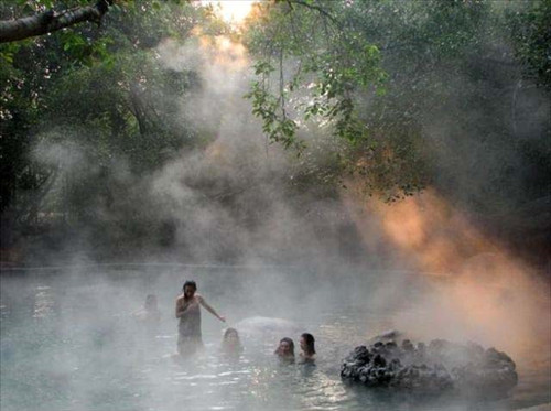 Mengla Hotspring in Jinping County,Honghe