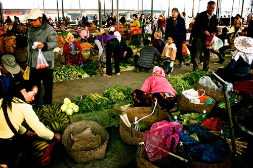 Menghun Sunday Market Xishuangbanna