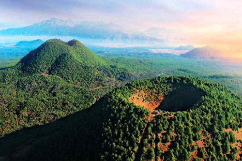 Cluster of Volcanoes in Tengchong,Baoshan