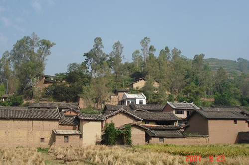 Langjing Historical And Cultural Village in Lufeng County,Chuxiong