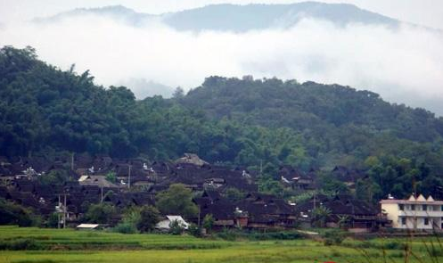 Mantan Village in Jiangcheng County