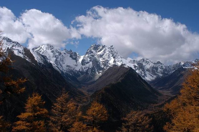 Baimang Snow Mountain Nature Reserve in Diqing