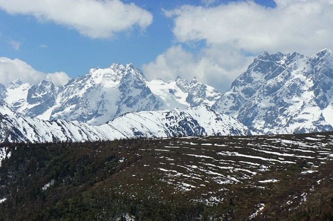 Baimang Snow Mountain Nature Reserve in Diqing
