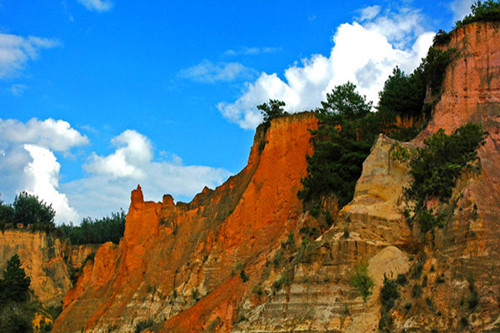 Wufeng Mountain Forest Park in Luliang County,Qujing