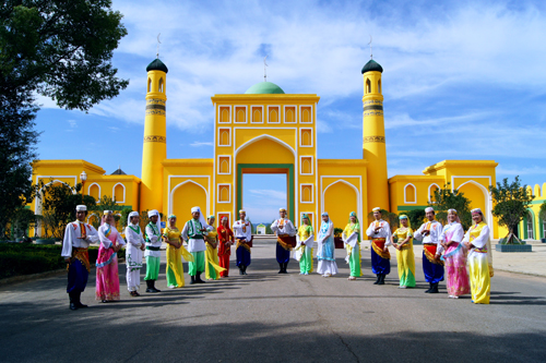 Ludian Islamic Garden in Ludian County