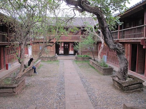 Xinjiao Temple in Shaxi Old Town