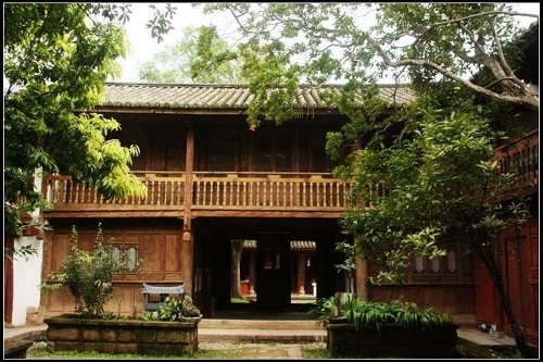 Xinjiao Temple in Shaxi Old Town