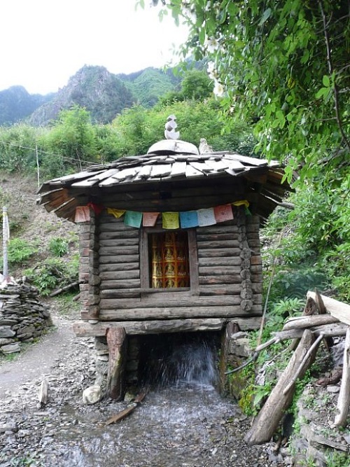 Xidang Village and Xidang Hot Spring in Deqin County